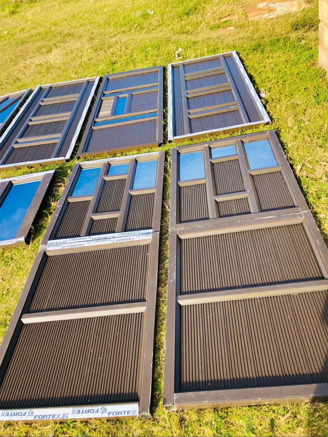 Aluminium door panels
